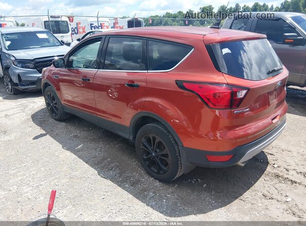 1FMCU9GD9KUA15344 2019 FORD ESCAPE Оранжевый Задняя левая четверть