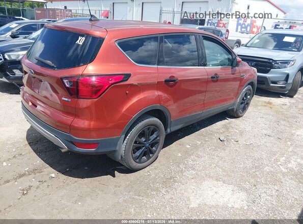 1FMCU9GD9KUA15344 2019 FORD ESCAPE Оранжевый Задняя правая четверть