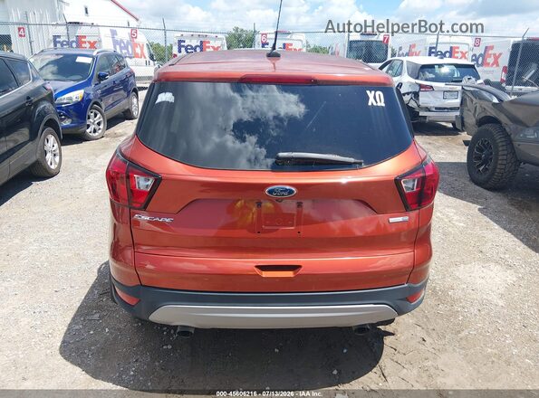 1FMCU9GD9KUA15344 2019 FORD ESCAPE Оранжевый 