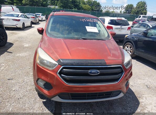 1FMCU9GD9KUA15344 2019 FORD ESCAPE Оранжевый Вид щитка приборов