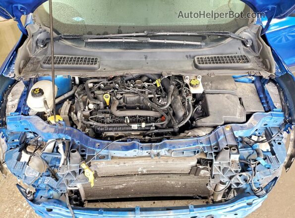 1FMCU9GD9KUA69548 2019 FORD ESCAPE Blue Շարժիչի բաժամունքի տեսք