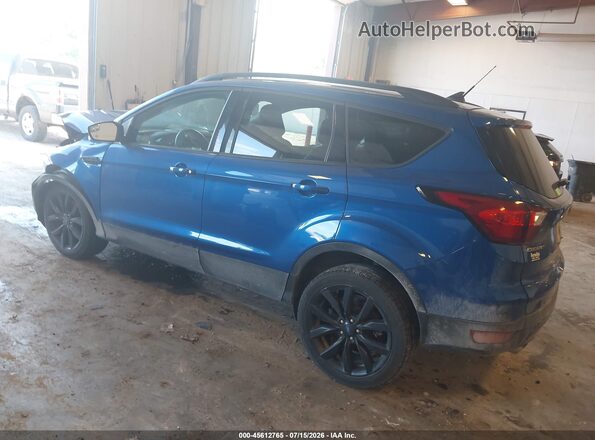 1FMCU9GD9KUA99262 2019 FORD ESCAPE Blue Trasero izquierdo