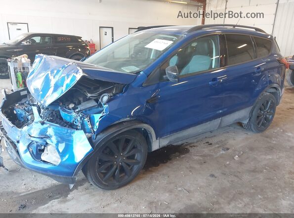 1FMCU9GD9KUA99262 2019 FORD ESCAPE Blue Vista tres cuartos delantera izquierda