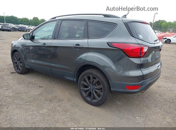 1FMCU9GD9KUC24406 2019 FORD ESCAPE Gray Rear left