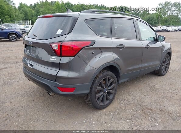 1FMCU9GD9KUC24406 2019 FORD ESCAPE Gray Rear right