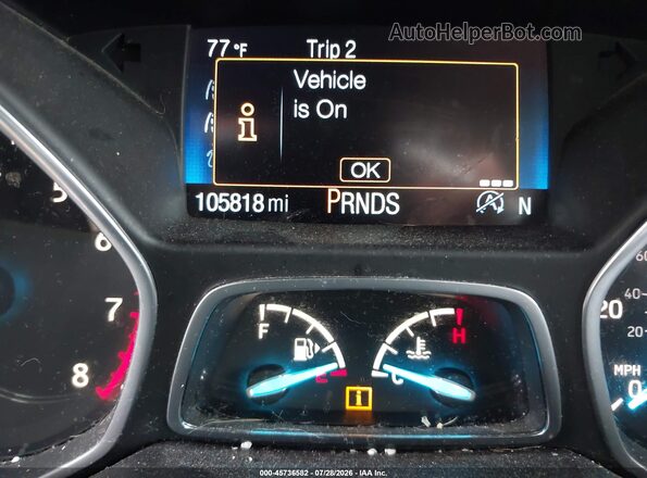 1FMCU9GD9KUC24406 2019 FORD ESCAPE Gray 