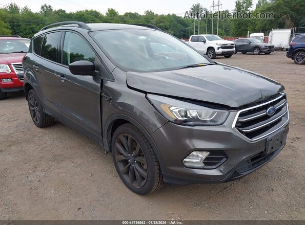1FMCU9GD9KUC24406 2019 FORD ESCAPE Gray 