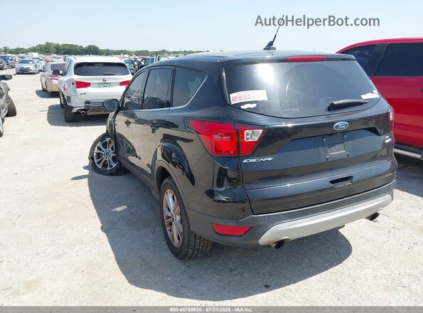 1FMCU9GD9KUC26205 2019 FORD ESCAPE Black Задня ліва чверть