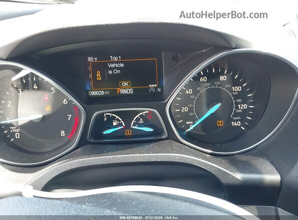1FMCU9GD9KUC26205 2019 FORD ESCAPE Black Вид задніх сидінь