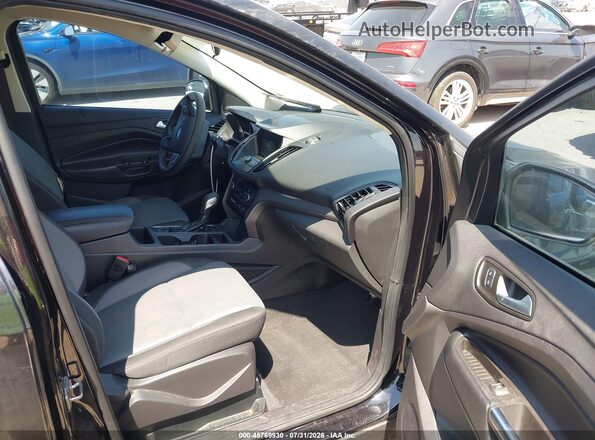 1FMCU9GD9KUC26205 2019 FORD ESCAPE Black Вид салону спереду