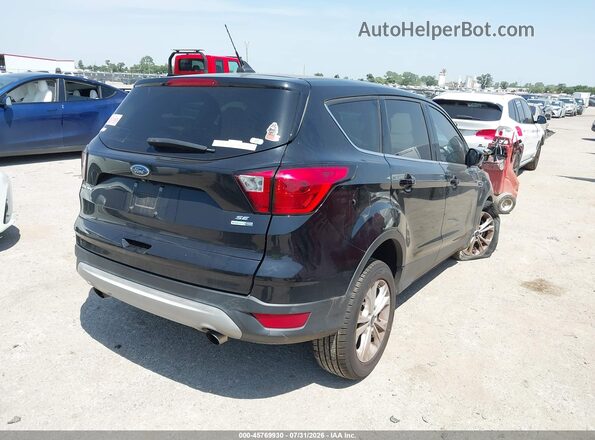1FMCU9GD9KUC26205 2019 FORD ESCAPE Black Задня права чверть