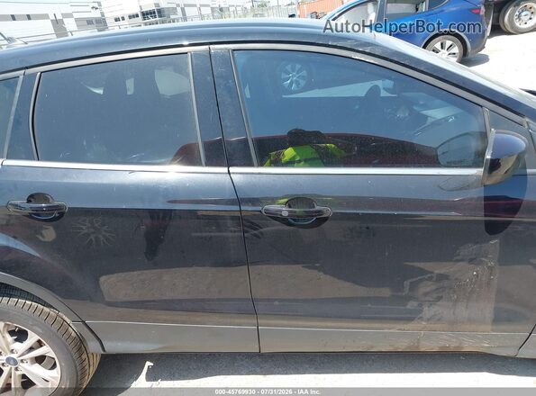 1FMCU9GD9KUC26205 2019 FORD ESCAPE Black Вид задньої частини салону
