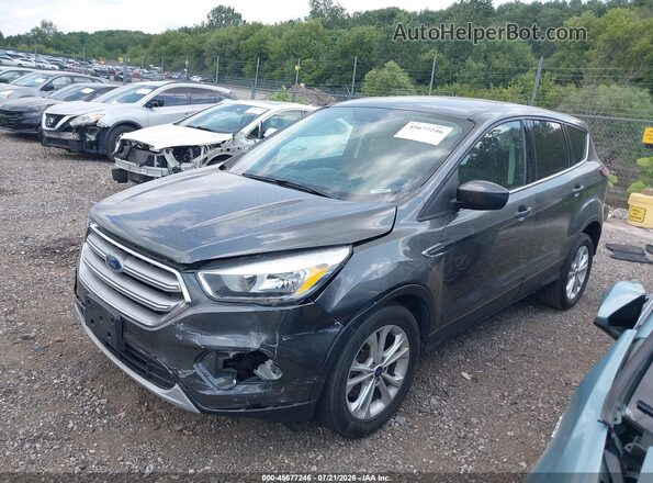 1FMCU9GDXHUA20979 2017 FORD ESCAPE Gray Առջևի ձախ երեք քառորդ տեսարան