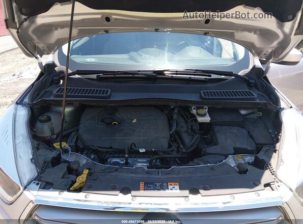 1FMCU9GDXHUA41279 2017 FORD ESCAPE Silver Widok z tyłu