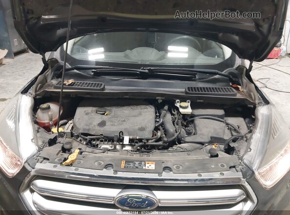 1FMCU9GDXHUA41346 2017 FORD ESCAPE Gray Widok z tyłu