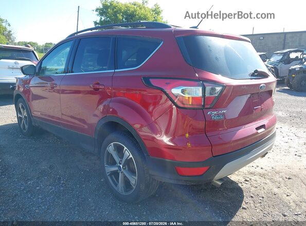 1FMCU9GDXHUC58508 2017 FORD ESCAPE Red Հետևի ձախ