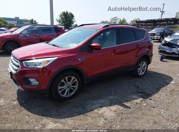 1FMCU9GDXHUC71579 2017 FORD ESCAPE Red Front left