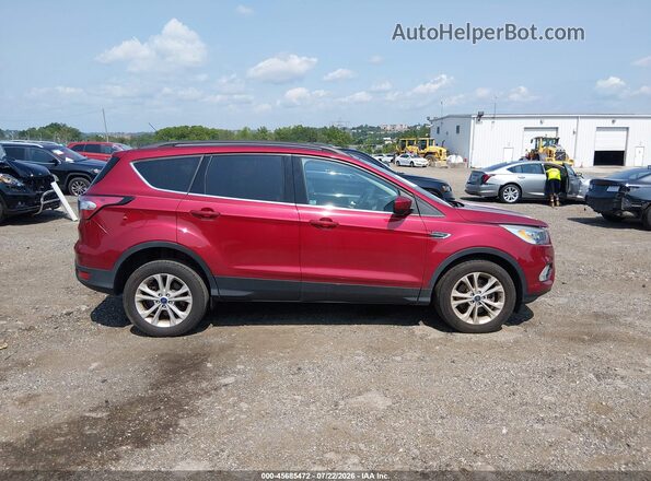 1FMCU9GDXHUC71579 2017 FORD ESCAPE Red Rear interior view
