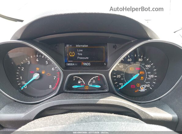 1FMCU9GDXHUD33918 2017 FORD ESCAPE Красный Вид задних сидений