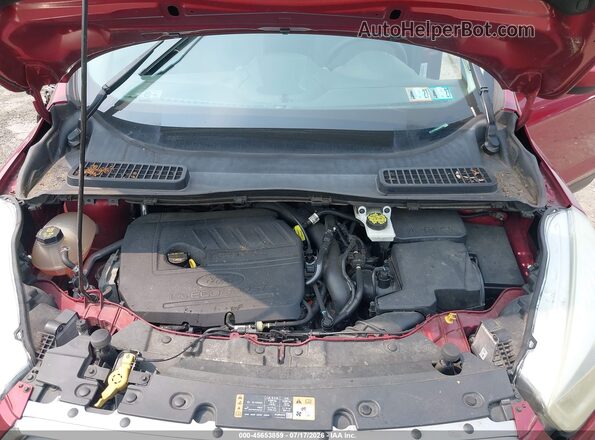 1FMCU9GDXHUD33918 2017 FORD ESCAPE Красный Вид сзади