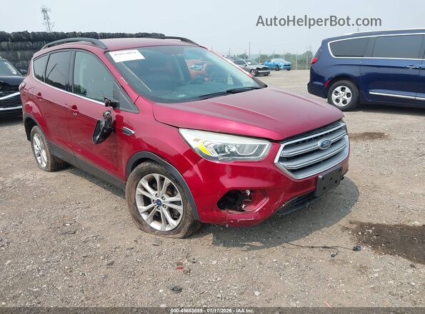 1FMCU9GDXHUD33918 2017 FORD ESCAPE Красный Вид спереди
