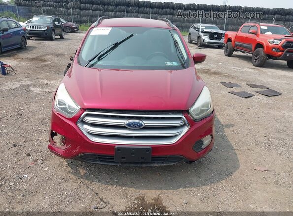 1FMCU9GDXHUD33918 2017 FORD ESCAPE Красный Вид щитка приборов