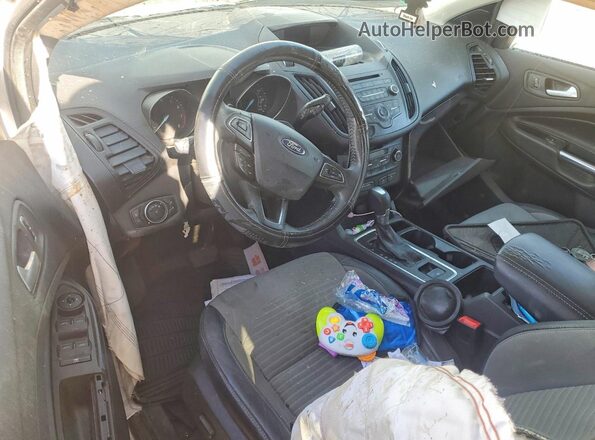 1FMCU9GDXHUD41923 2017 FORD ESCAPE White Dashboard view