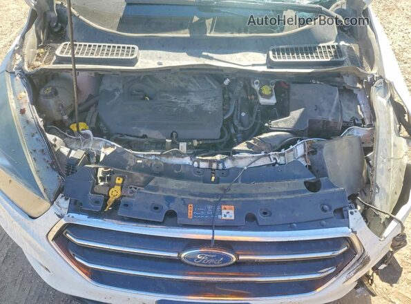 1FMCU9GDXHUD41923 2017 FORD ESCAPE White Rear interior view