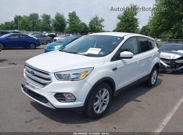 1FMCU9GDXHUD99675 2017 FORD ESCAPE Белый Передняя левая четверть