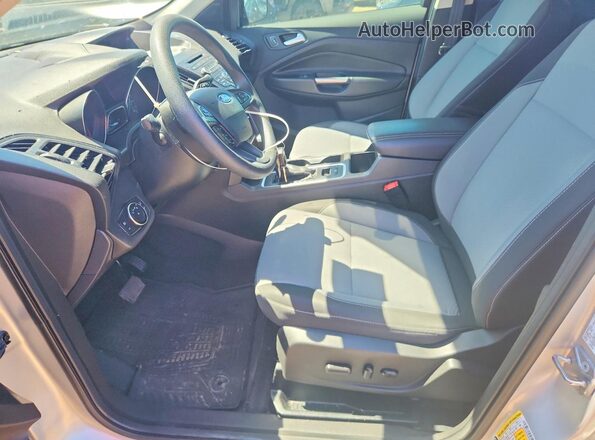1FMCU9GDXHUE05183 2017 FORD ESCAPE Silver წინა სალონის ხედი