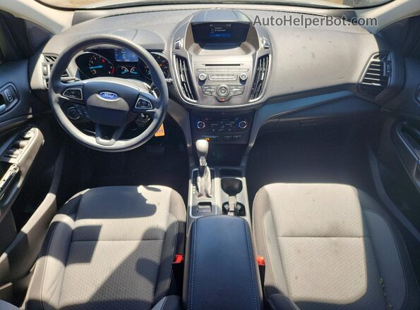 1FMCU9GDXHUE05183 2017 FORD ESCAPE Silver წინა პანელის ხედი