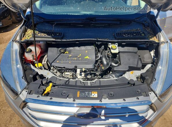 1FMCU9GDXHUE05183 2017 FORD ESCAPE Silver უკანა სალონის ხედი