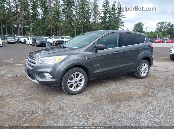 1FMCU9GDXHUE18449 2017 FORD ESCAPE Gray Vista tres cuartos delantera izquierda