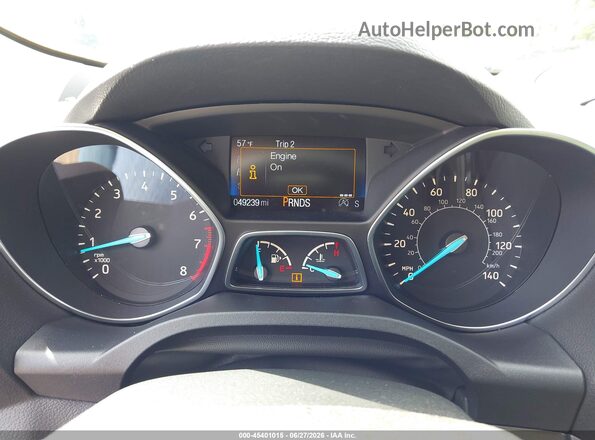 1FMCU9GDXHUE18449 2017 FORD ESCAPE Gray Vista de los asientos traseros