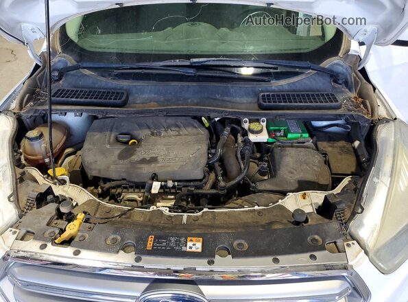1FMCU9GDXHUE24462 2017 FORD ESCAPE White Вид підкапотного простору