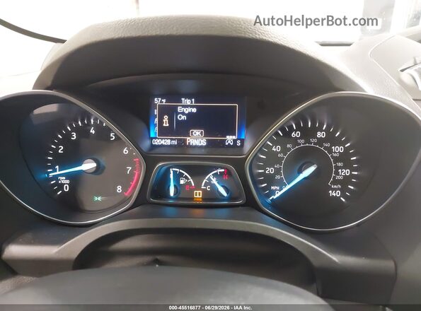 1FMCU9GDXHUE50401 2017 FORD ESCAPE Tan Հետևի նստատեղերի տեսք