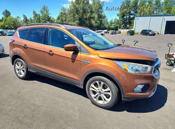 1FMCU9GDXHUE56151 2017 FORD ESCAPE Orange Delantero derecho