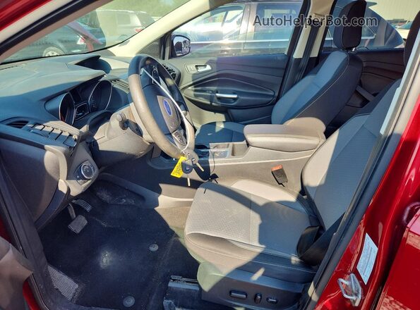 1FMCU9GDXJUA18543 2018 FORD ESCAPE Red Вид салону спереду