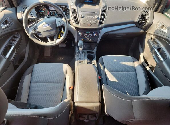 1FMCU9GDXJUA18543 2018 FORD ESCAPE Red Вид панелі приладів