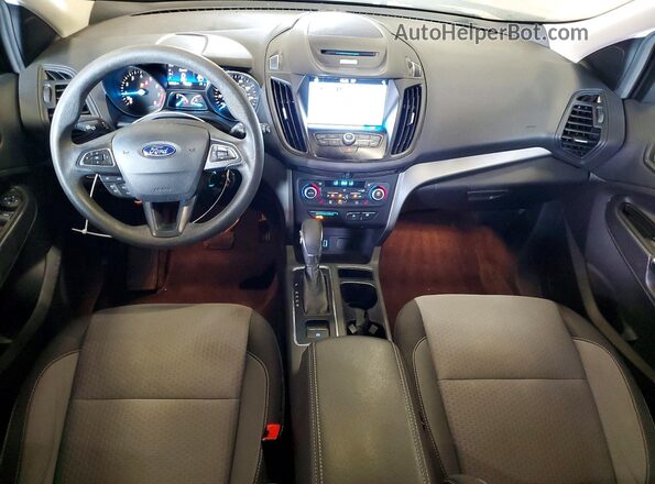 1FMCU9GDXJUA29929 2018 FORD ESCAPE Black Dashboard view