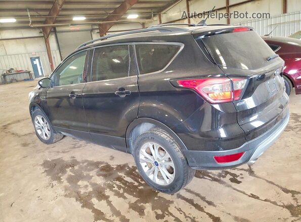 1FMCU9GDXJUA29929 2018 FORD ESCAPE Black Rear left