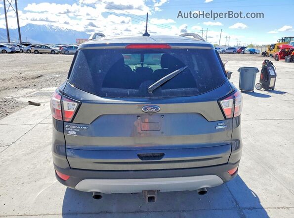 1FMCU9GDXJUA55818 2018 FORD ESCAPE Серый Вид сзади