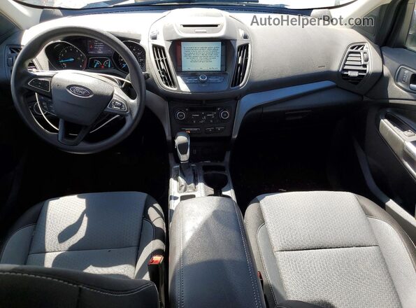 1FMCU9GDXJUA55818 2018 FORD ESCAPE Серый Вид панели приборов
