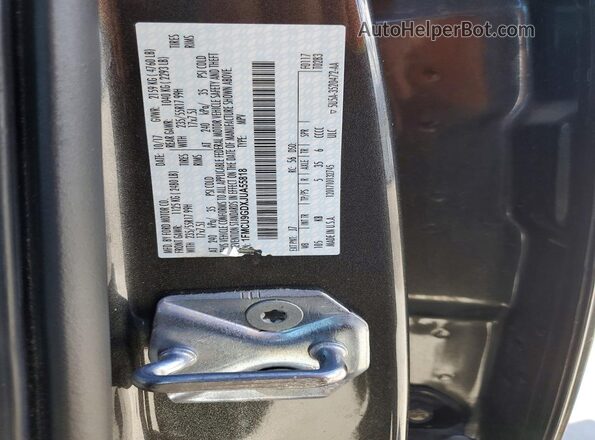 1FMCU9GDXJUA55818 2018 FORD ESCAPE Серый Вид подкапотного пространства