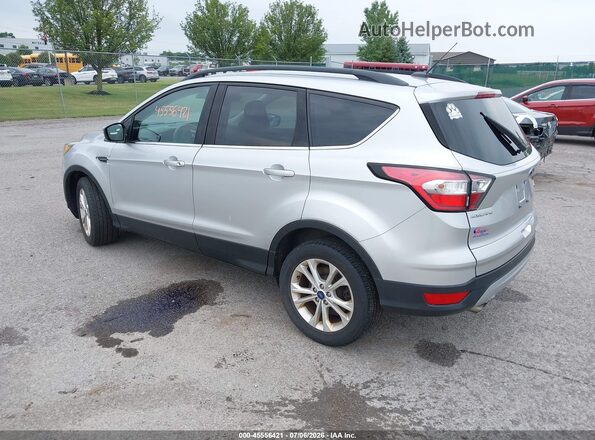 1FMCU9GDXJUA75325 2018 FORD ESCAPE Silver Задня ліва чверть