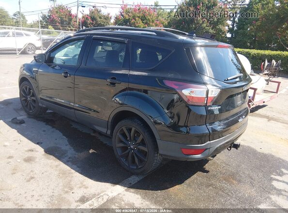 1FMCU9GDXJUB18741 2018 FORD ESCAPE Черный Задняя левая четверть