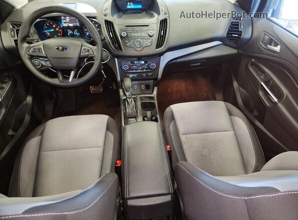 1FMCU9GDXJUB39704 2018 FORD ESCAPE Silver Dashboard view