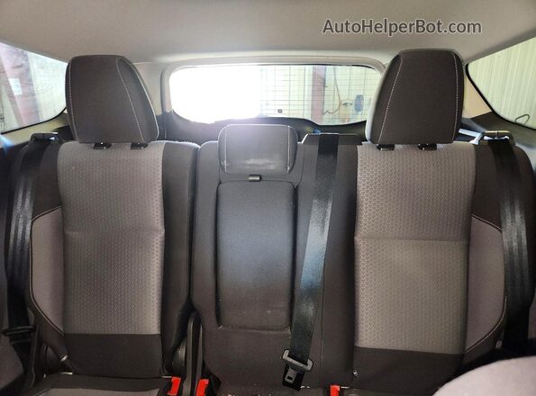 1FMCU9GDXJUB39704 2018 FORD ESCAPE Silver Rear seats view