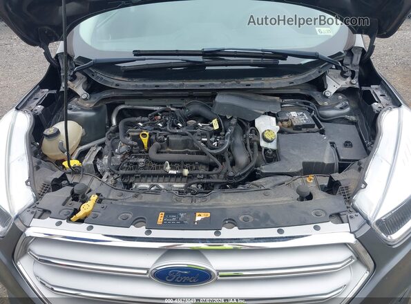 1FMCU9GDXJUC24154 2018 FORD ESCAPE Gray Դիմացի տեսք
