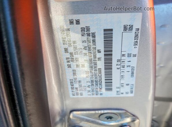 1FMCU9GDXJUC36689 2018 FORD ESCAPE Silver Շարժիչի բաժամունքի տեսք